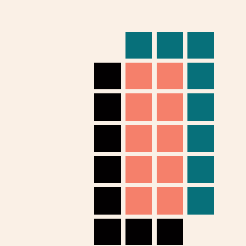 64 Pixel Abstraction #17 static token preview