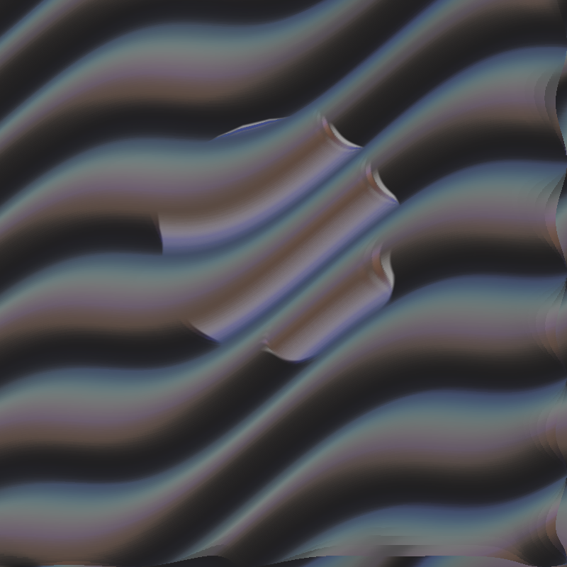 it comes in waves // #25 static token preview