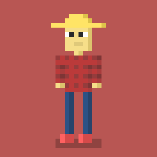 Pixel Dudes #15 static token preview