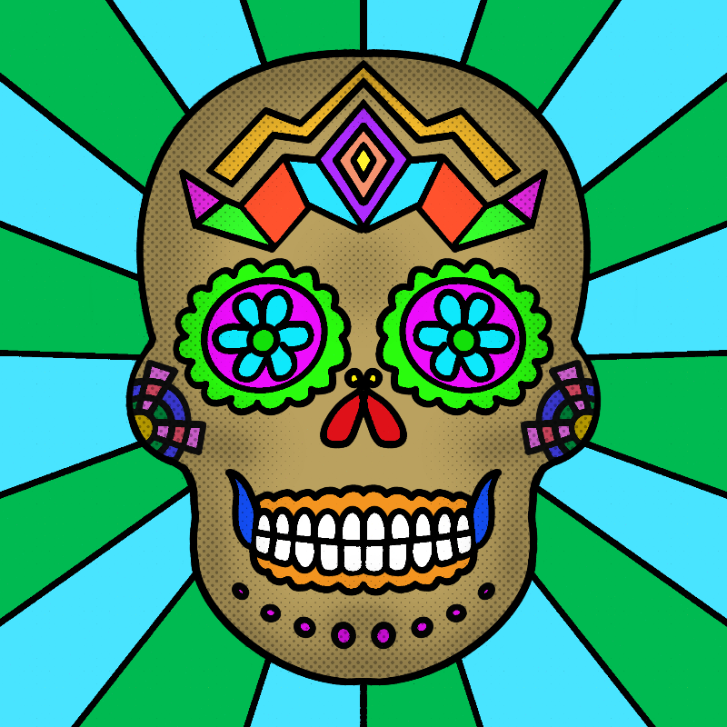 Sugar Skulls #274 static token preview