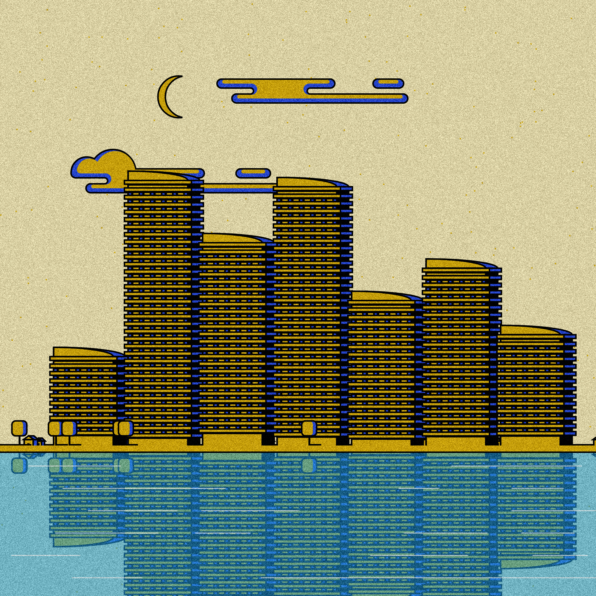 Life through the city #10 static token preview