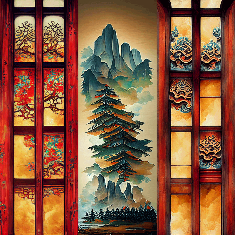 AI Chinese Window #2 static token preview