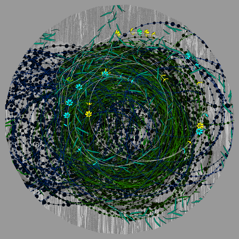 Bio-algorithmic #19 static token preview