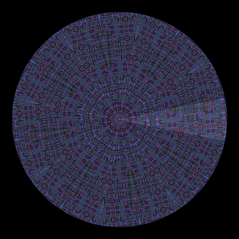 Binary kaleidoscope #14 static token preview