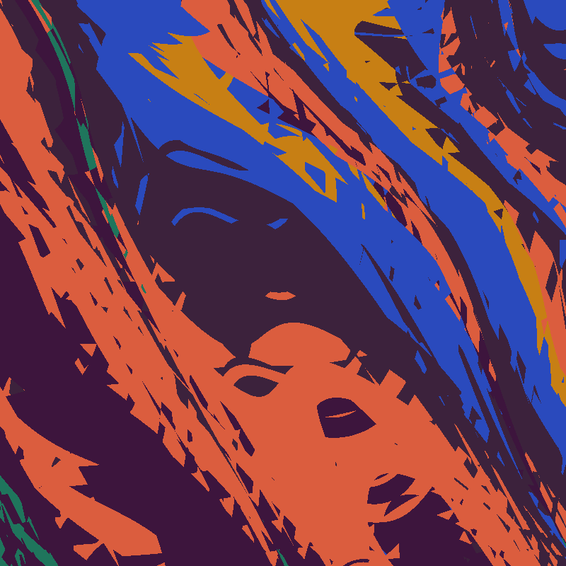 Geometric colorful shapes 3 (Free edition) #12 static token preview