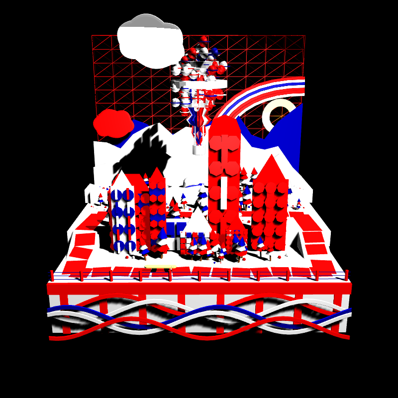 Paper Art 3D #21 static token preview