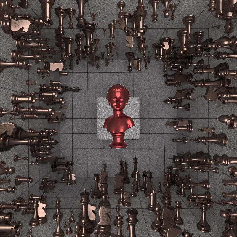 Block of chess #13 static token preview