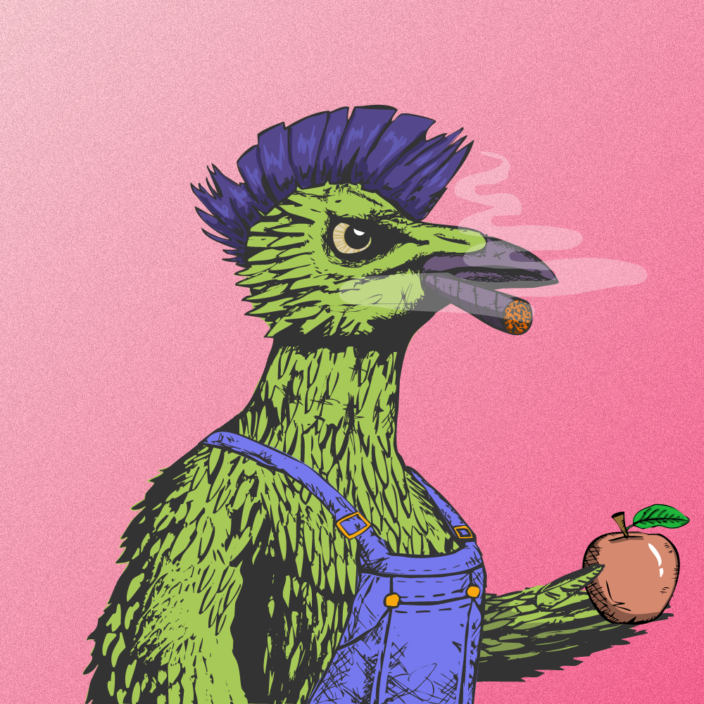 Bad Bird #3 static token preview