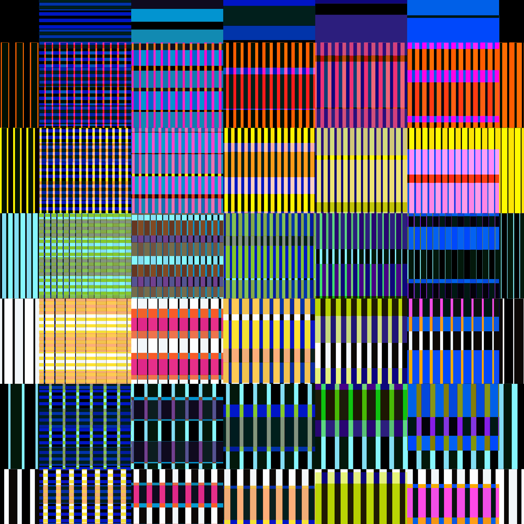 Glitchometry Stripes #9 static token preview