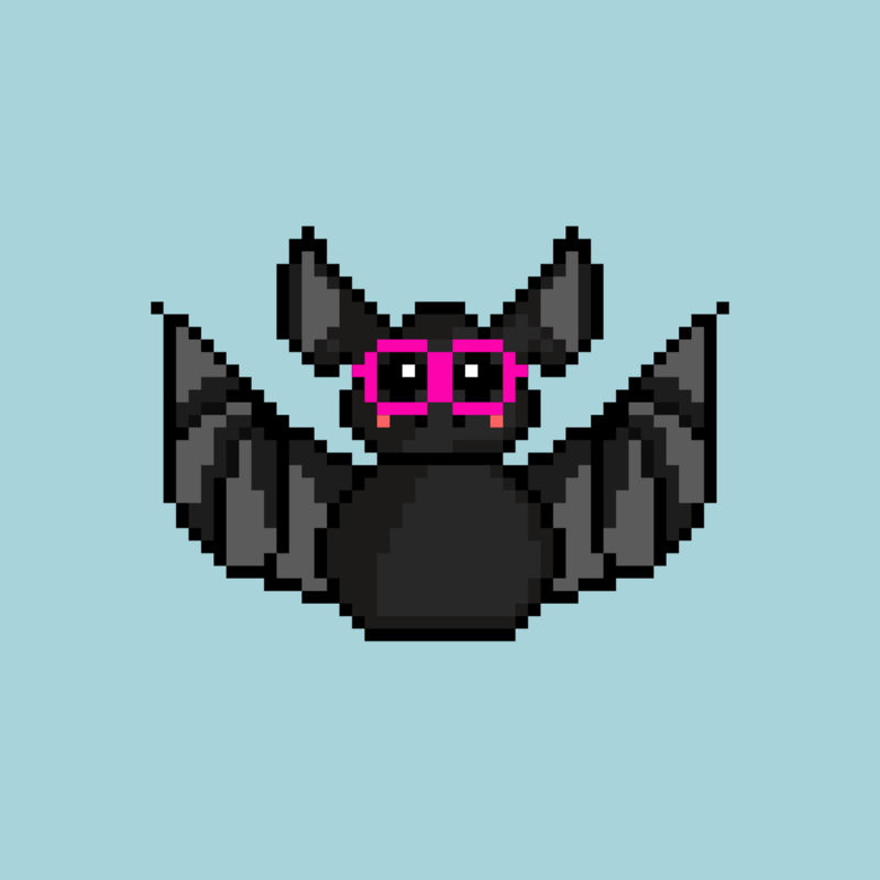 Generative Pixie Bat #5 static token preview