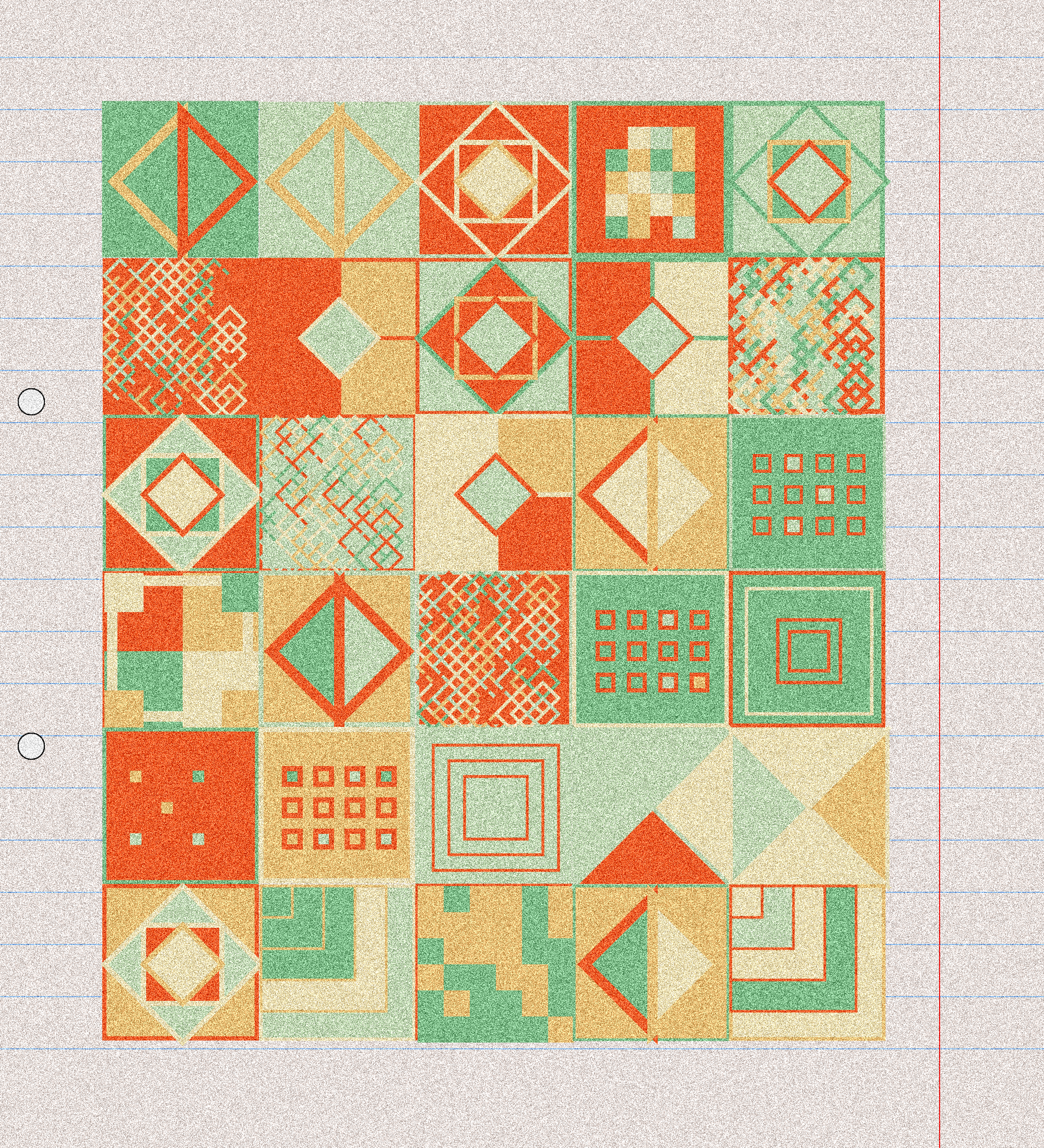sketchbook page 8: annoying grid #21 static token preview