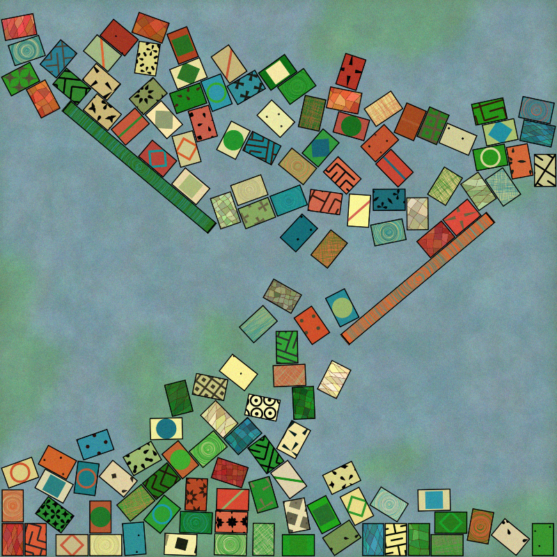 Collisions: Art plus Physics #18 static token preview