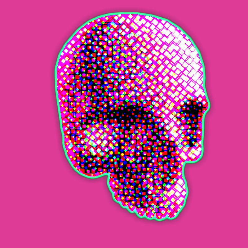 Acid Warning #9 static token preview