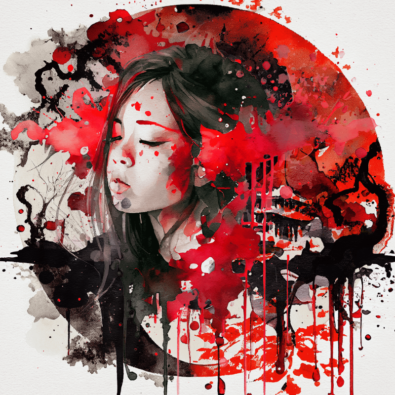 Asian Girl #7 static token preview