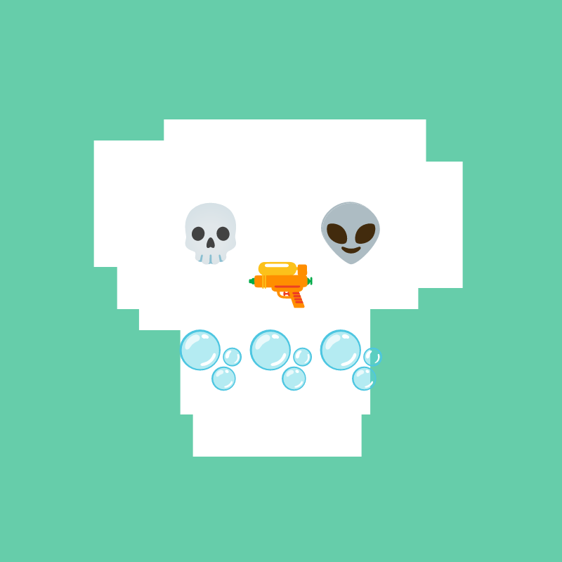 Not Skull #13 static token preview