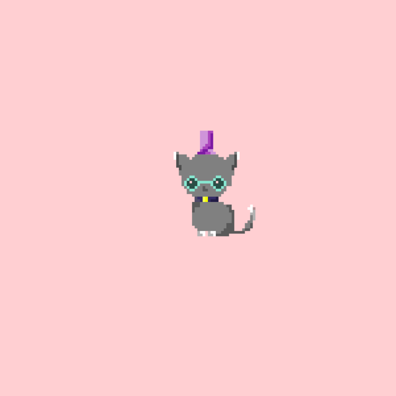 Pixel Cats #9 static token preview