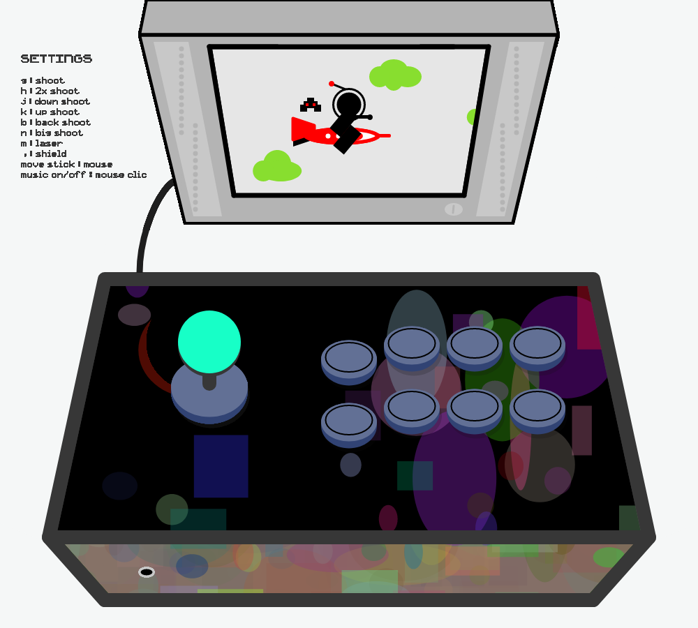 Arcade stick #26 static token preview