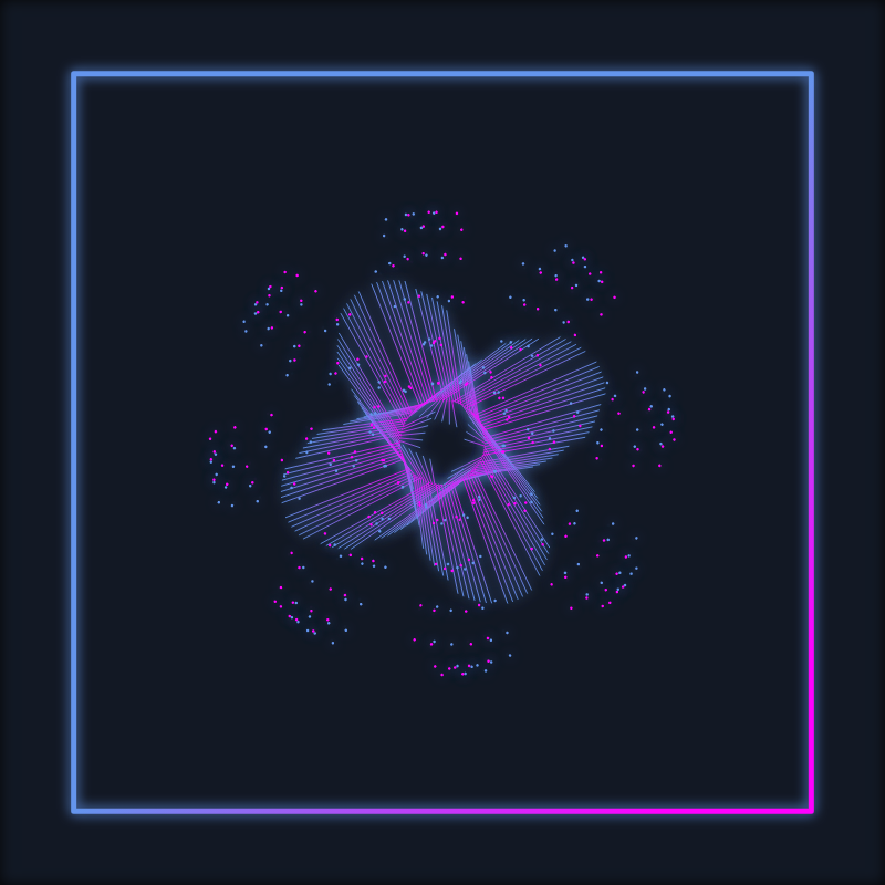 The Future Rerun - NeonFlora #10 static token preview