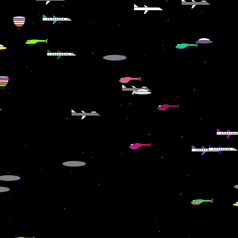 Busy Skies #2 static token preview