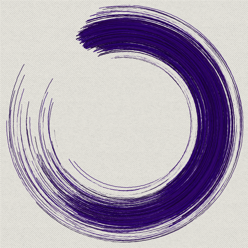 Zen Strokes #12 static token preview
