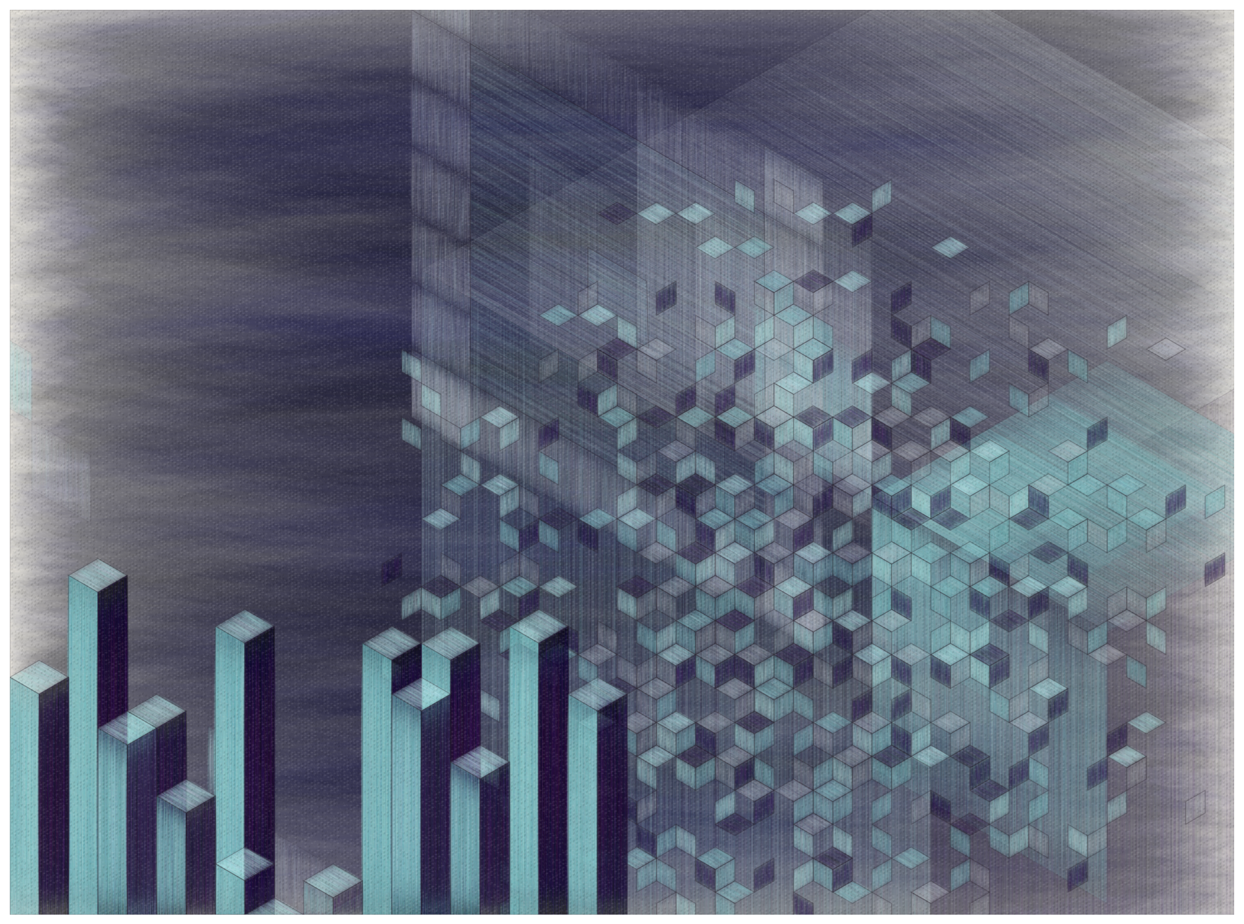 View From Our Window Depicted In Rhombuses #2 static token preview