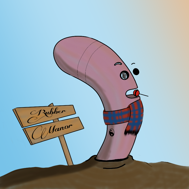 Worms of Rubber Manor #17 static token preview
