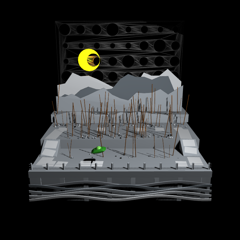 Paper Art 3D #12 static token preview