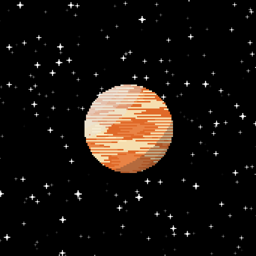 Pixel Planets #22 static token preview