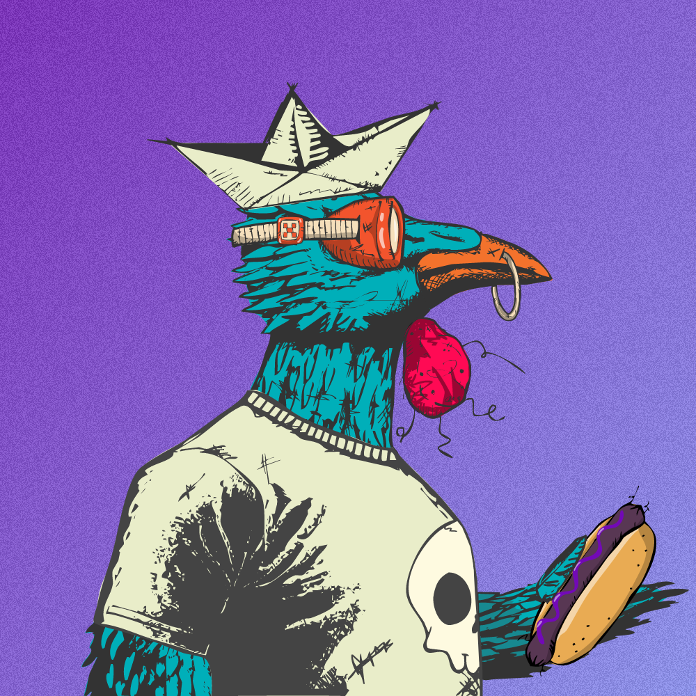 Bad Bird #1 static token preview