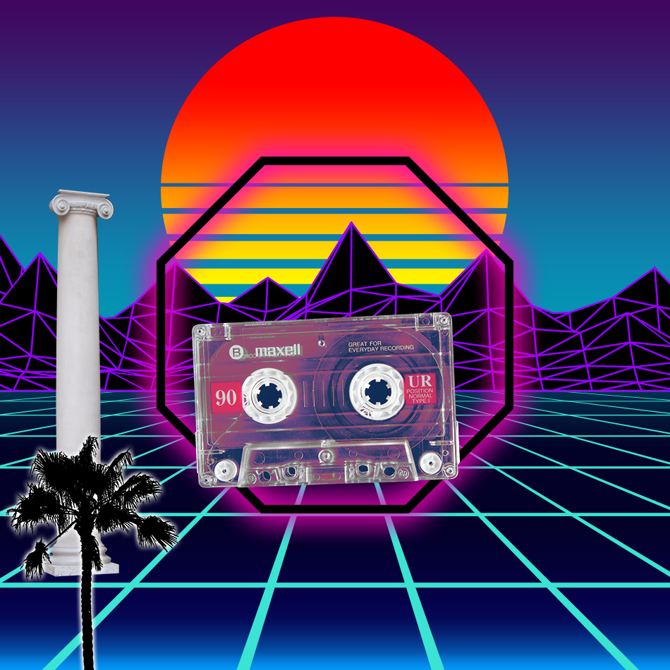 S Y N T H W A V E Nightlife Generator #4 static token preview