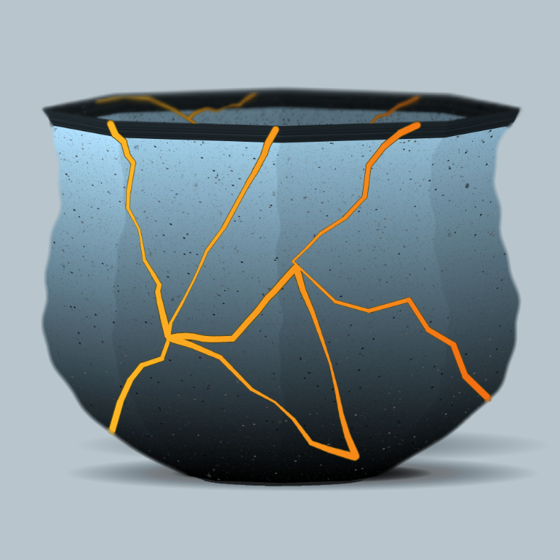 Kintsugi Pottery #20 static token preview