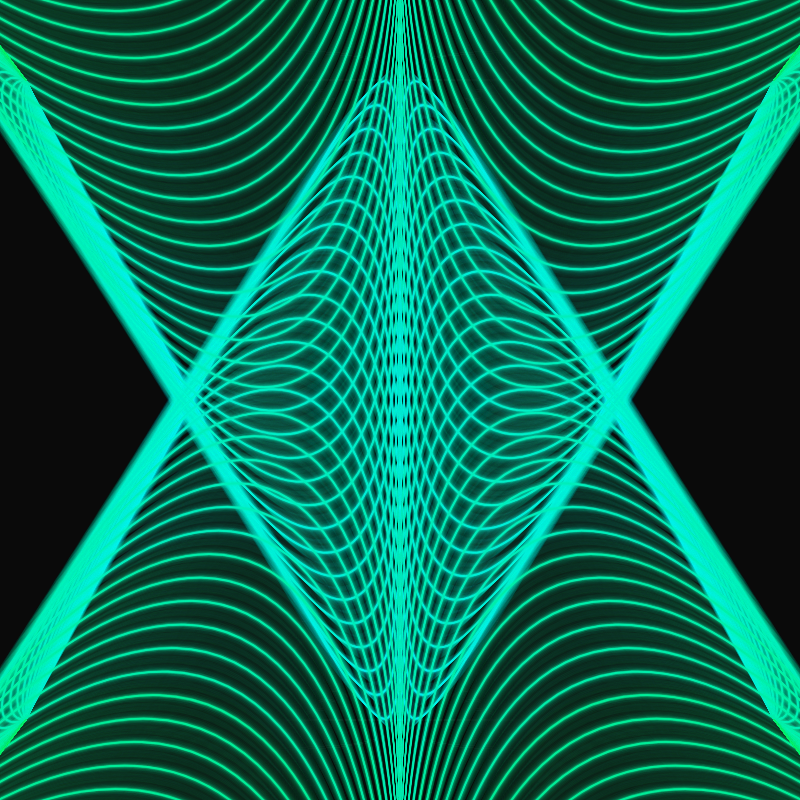 Tribulations Neon #17 static token preview