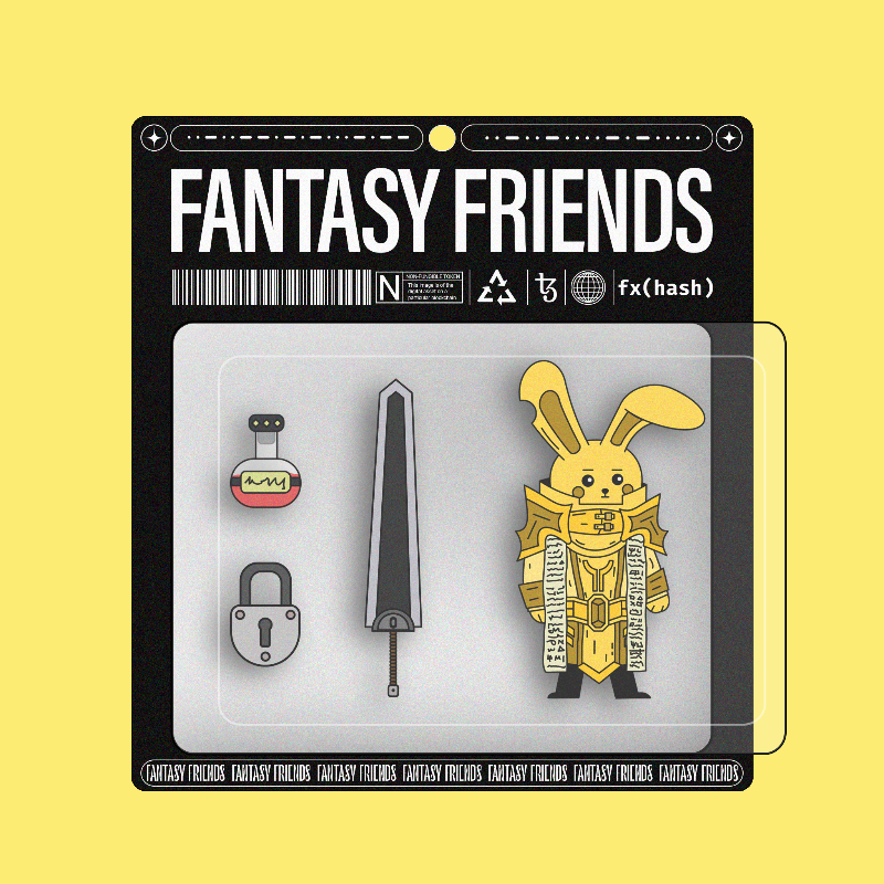 Fantasy Friends #99 static token preview