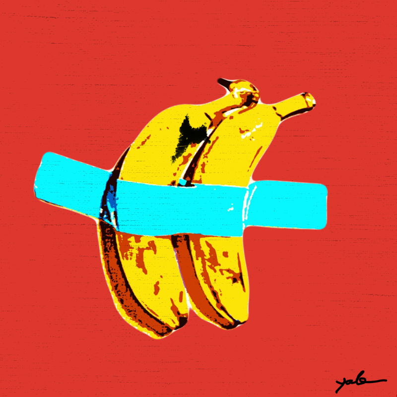 Shot Bananas - Warhol Tribute #5 static token preview