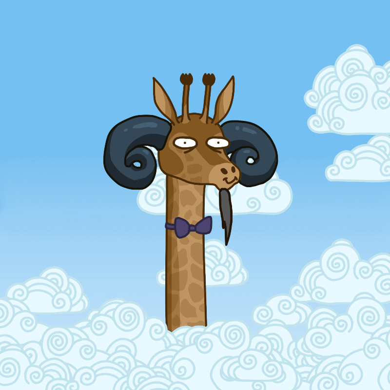 Awesome giraffes #2 static token preview