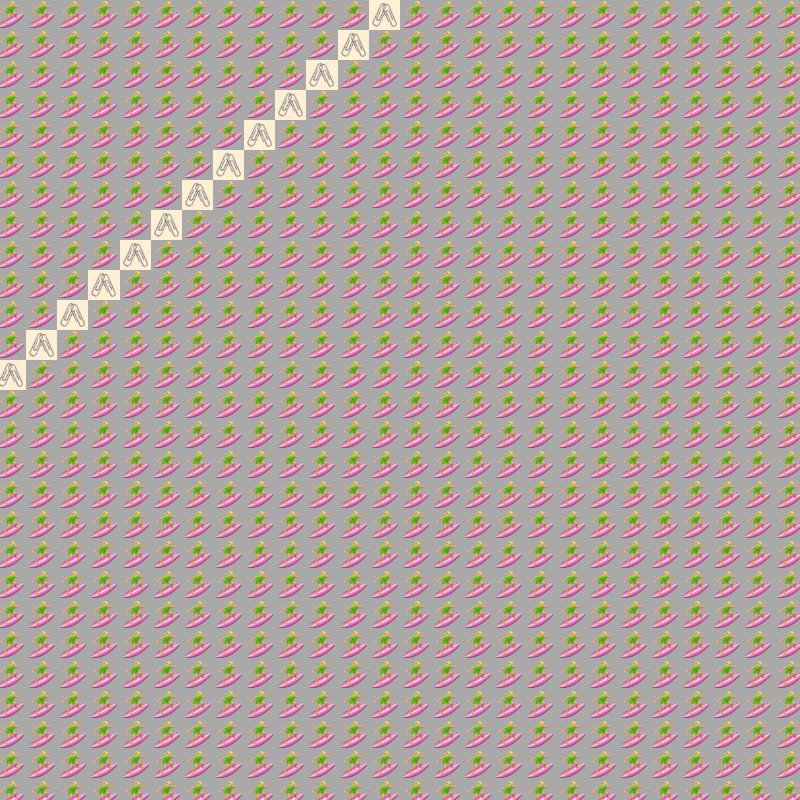 Elementary Cellular Emoji Automata #253 static token preview