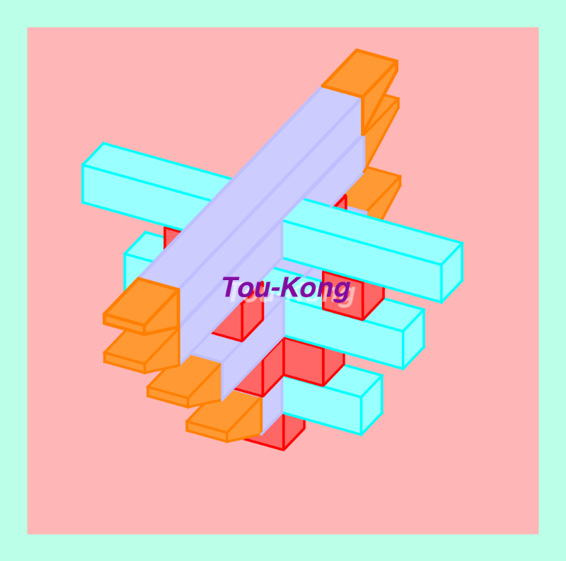 Tou-Kong NFT #12 static token preview