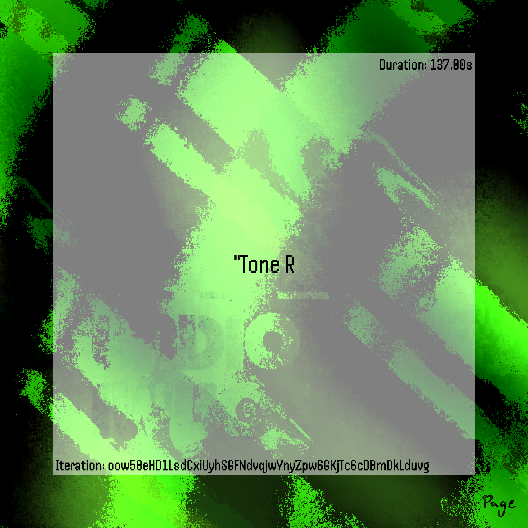 Tone Row #18 static token preview