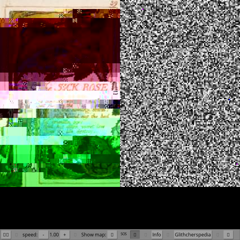 The Glitchers 1.0 - JPG with parasites #24 static token preview