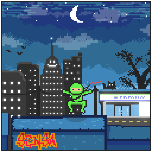 City Ninjaz #8 static token preview