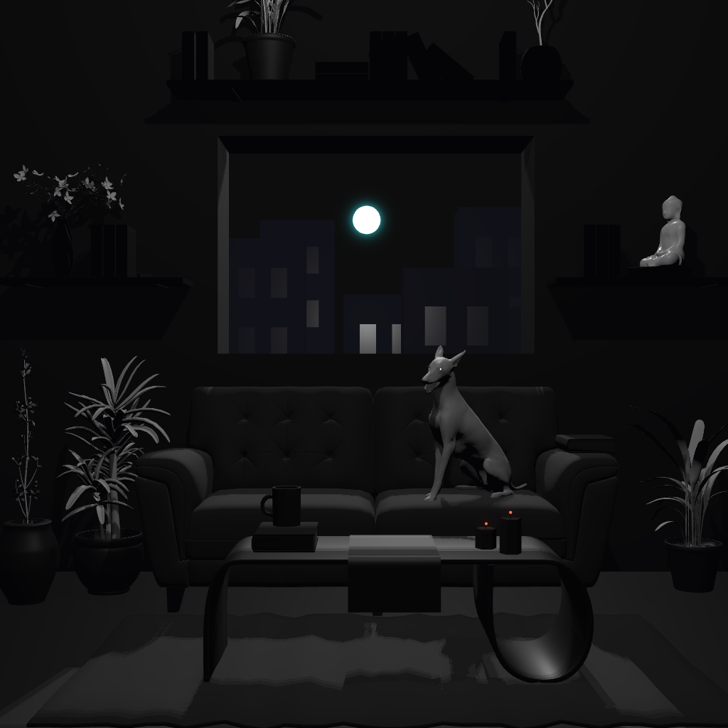 Snow Night Generative #7 static token preview