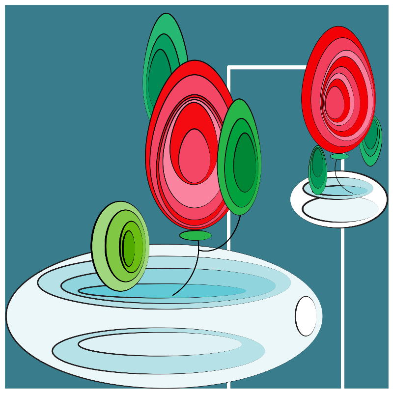 Tulip & Cactus #8 static token preview
