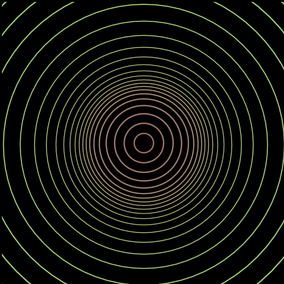 3D Animated Jellyfish Circles #2 static token preview