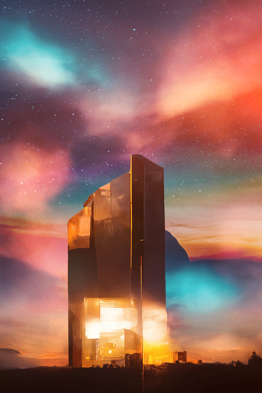 Prismatic Solitude #5 static token preview