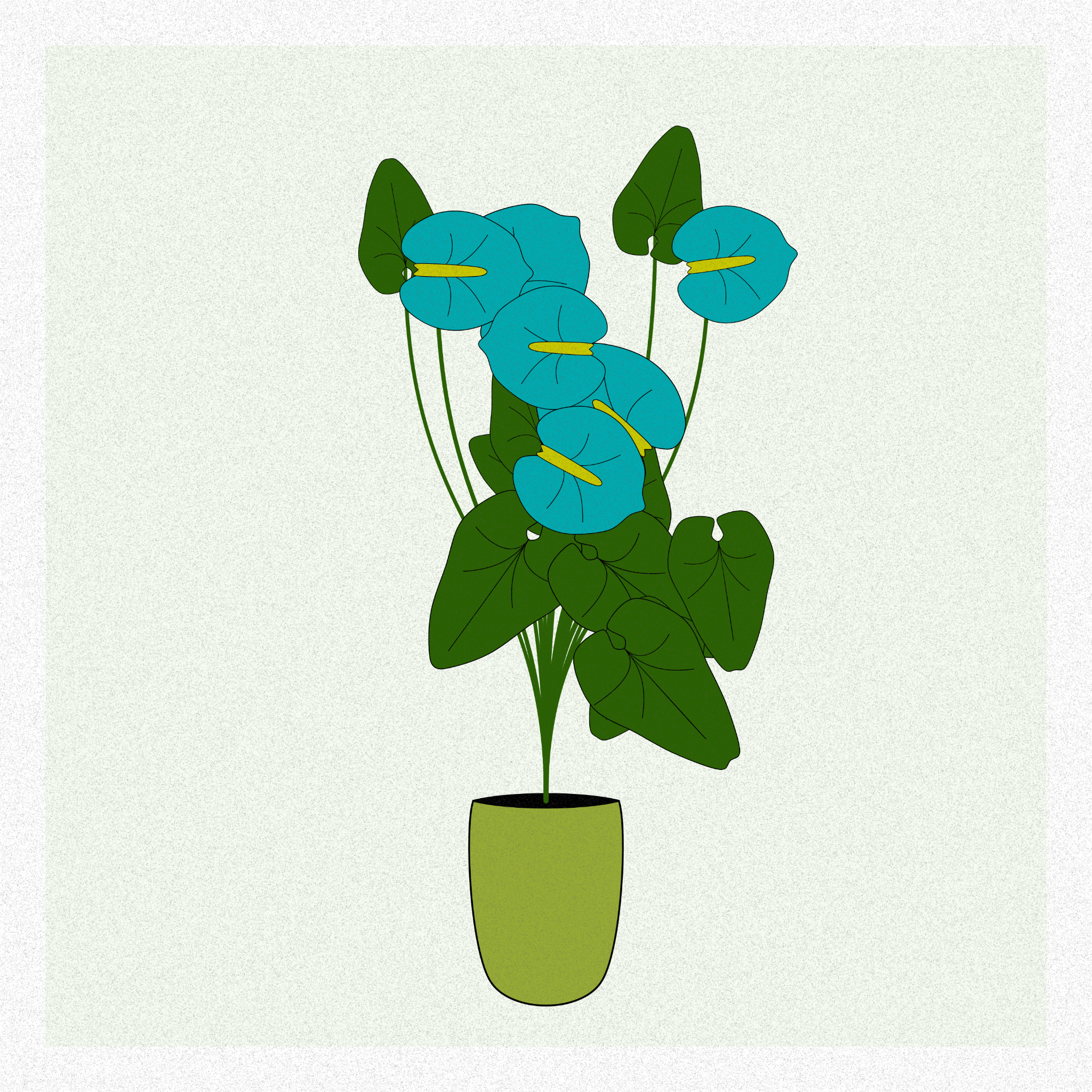 Flowers #6 static token preview
