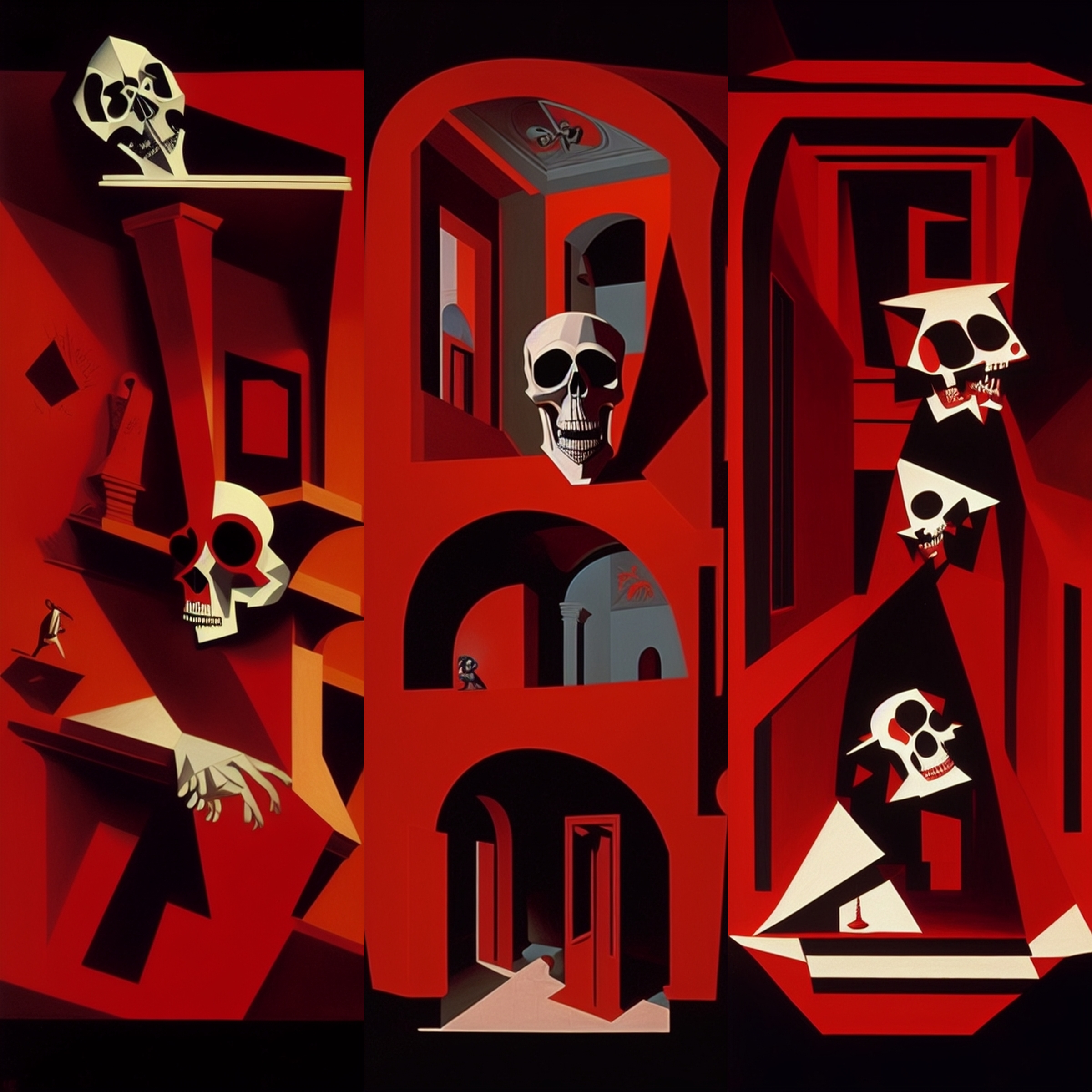Red Skulls #7 static token preview