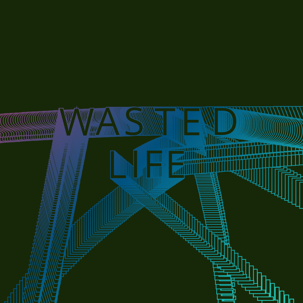 wasted life #8 static token preview