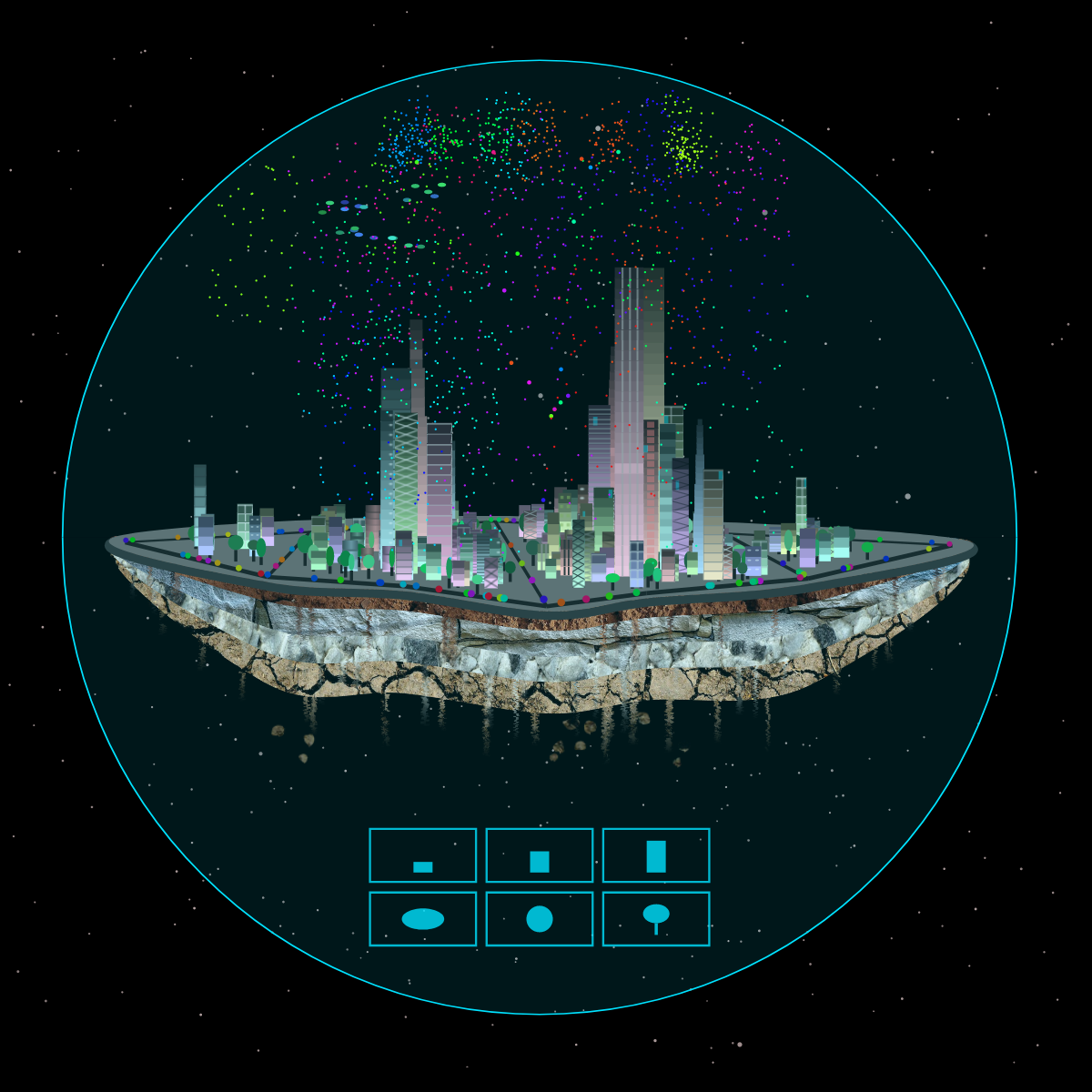Fluidynamix - Cities #19 static token preview