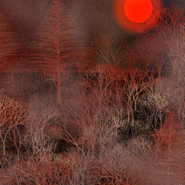 Moonlit Native Bush #6 static token preview