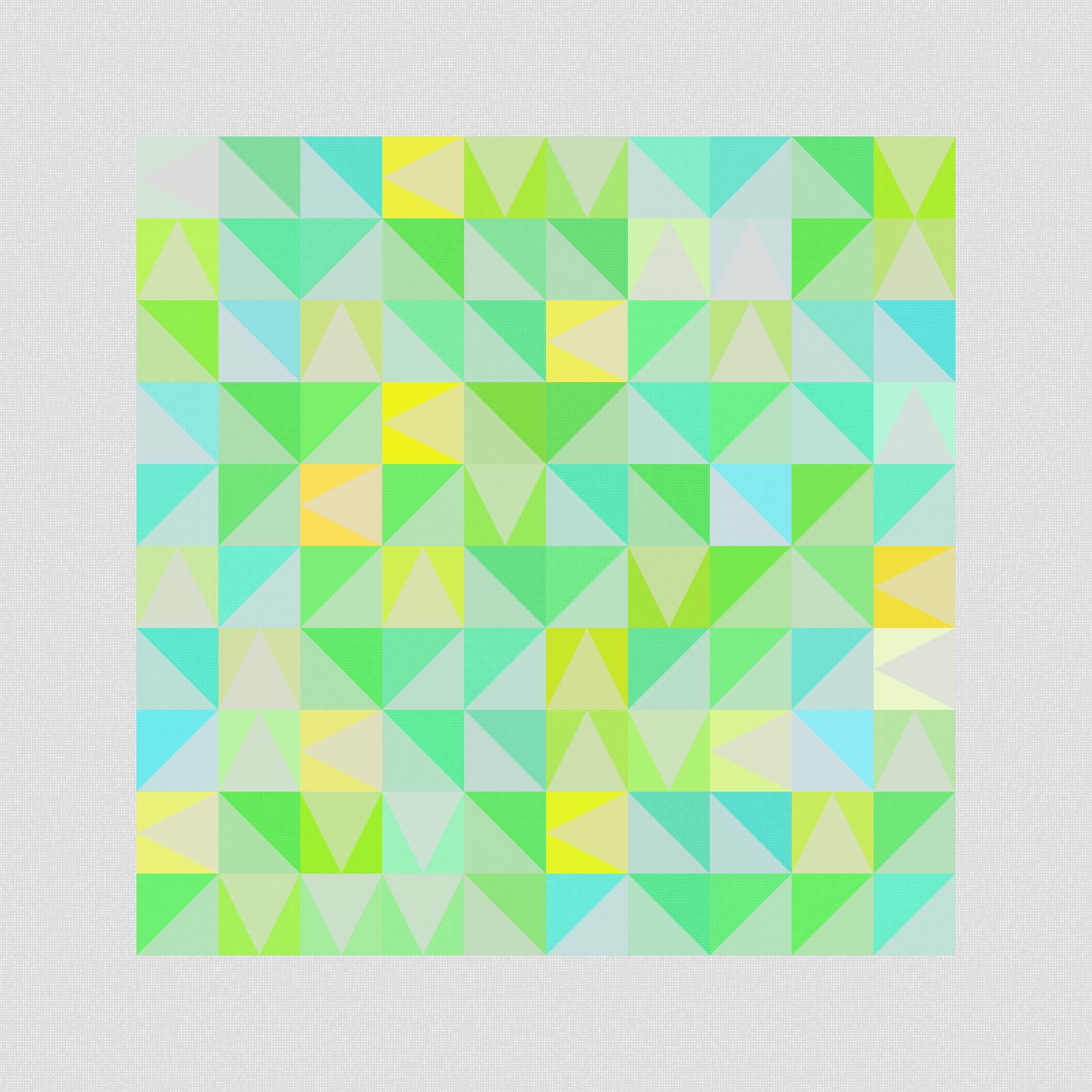 Triangle Pattern #10 static token preview